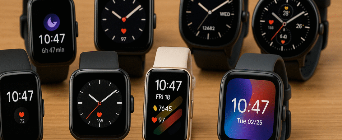 Os 7 Smartwatches Mais Acessíveis de 2025: Guia Completo para Quem Quer Economizar